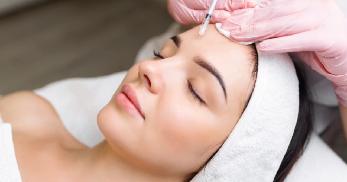 A woman Dermal Filler Treatment in Panama City Beach, FL